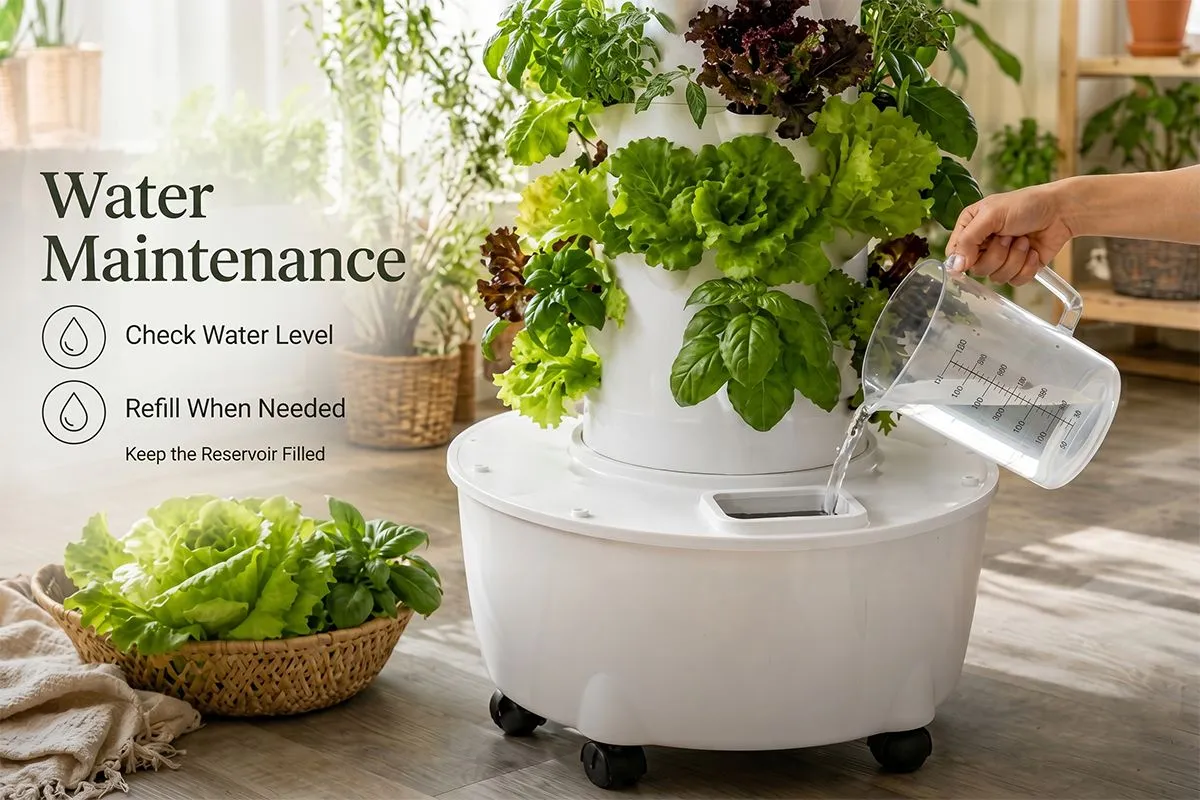 Hydroponic Tower Maintenance Guide-2