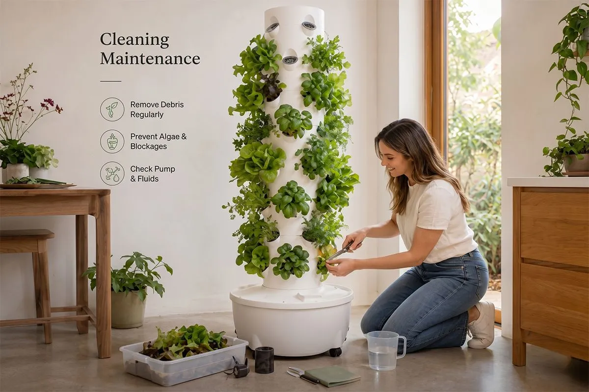 Hydroponic Tower Maintenance Guide-4