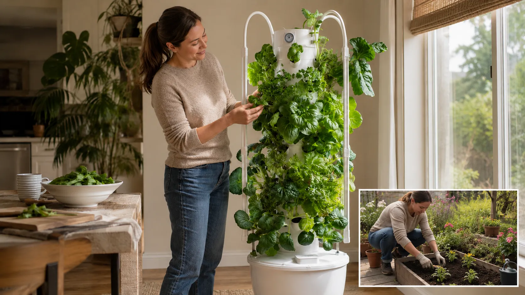 Ergonomic Design & Fresh Greens