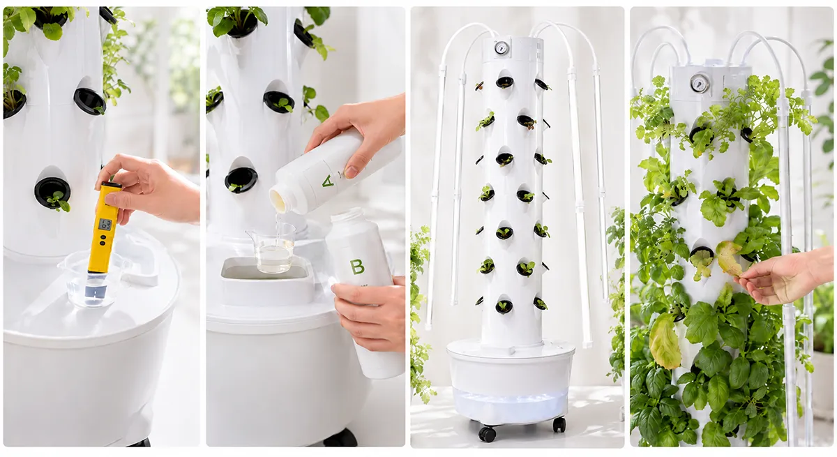 Hydroponic Tower Growing Timeline-7
