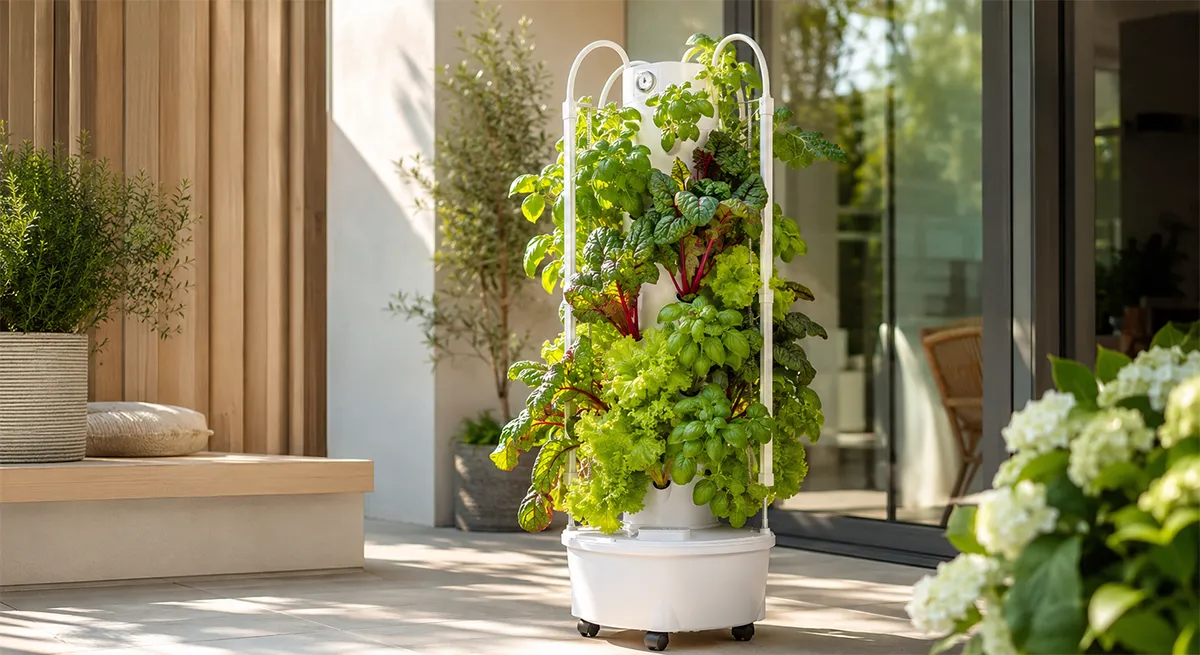 best summer crops hydroponic-tower garden-3