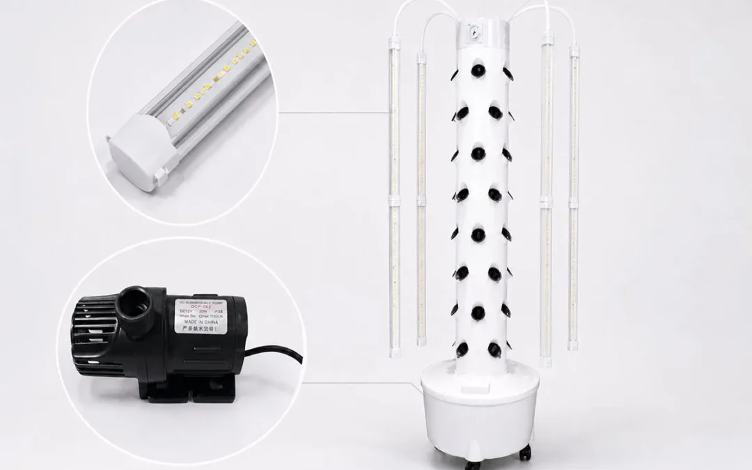 How Much Electricity Does a Hydroponic Garden Tower Use?