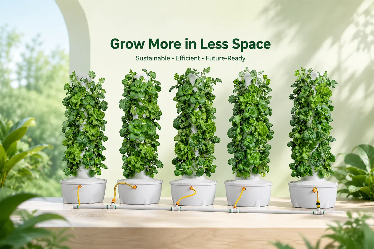hydroponic tower garden-1 hydroponic tower garden-1