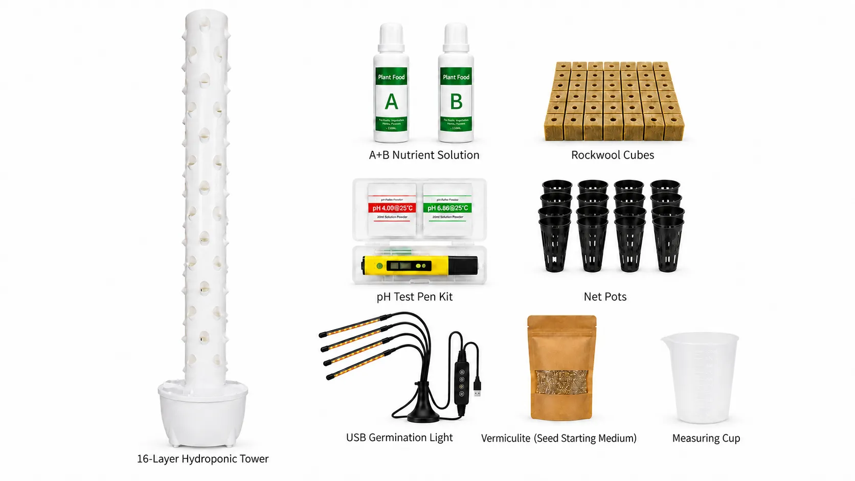 V16 Hydroponic Grow Tower