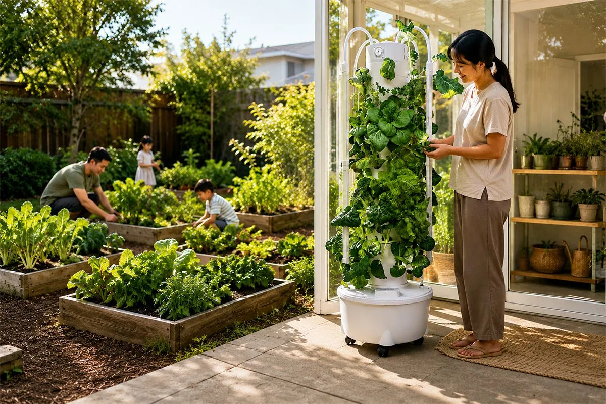 hydroponic tower vs nft hydroponic tower vs nft